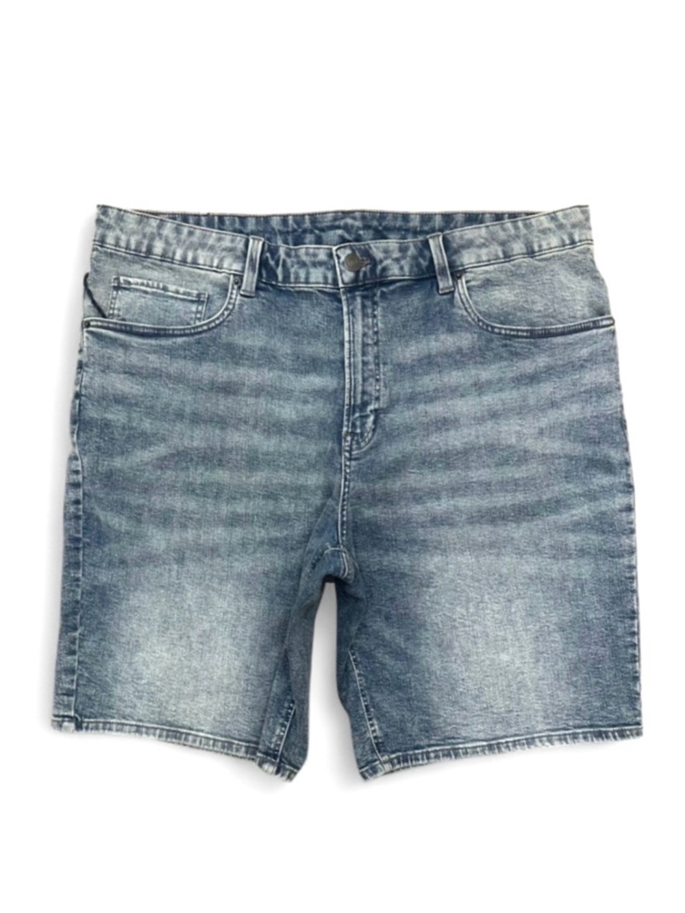 NWT Y2K Men's Relaxed Straight 9” Denim Shorts Size Waist 40”
